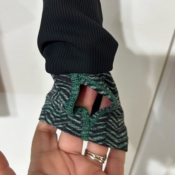 Lululemon Daily Practice Jacket Athleisure Training Sea Mist Deep Green Size 4 - Picture 11 of 16